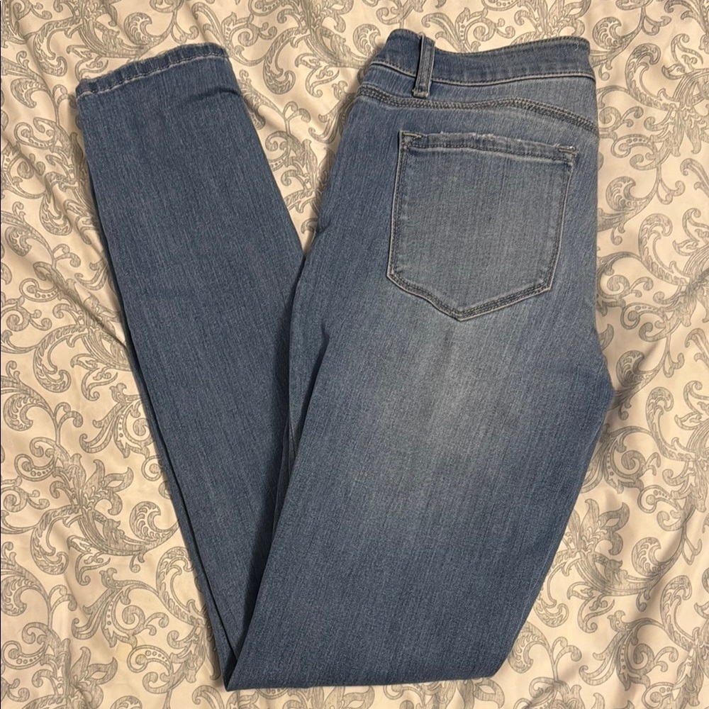KanCan - Blue Skinny Jeans with Subtle Faded Look